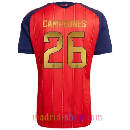 Camiseta España Campeones Primera Equipación 2026