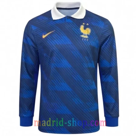 Camiseta Francia Manga Larga Primera Equipación 2026 Azul
