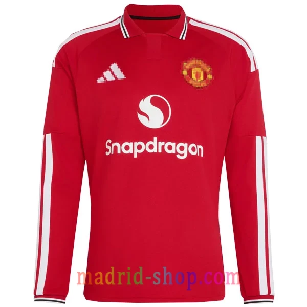 Camiseta Manchester United Primera Equipación 2026-27 Manga Larga Camiseta Manchester United Primera Equipación 2026-27 Manga Larga