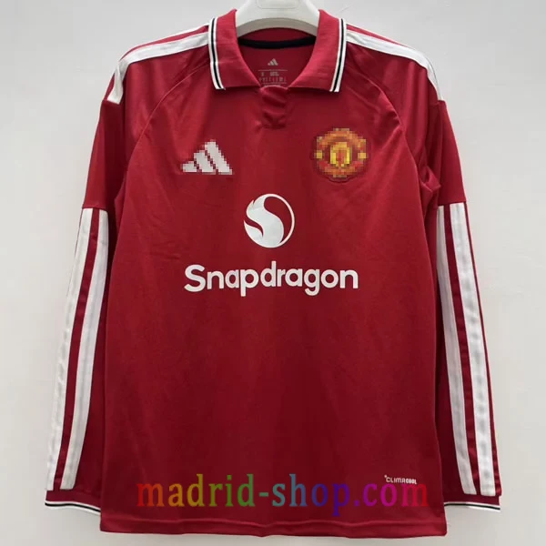 Camiseta Manchester United Primera Equipación 2026-27 Manga Larga Camiseta Manchester United Primera Equipación 26-27 Manga Larga