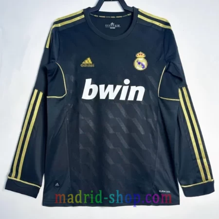 Camiseta Real Madrid Segunda Equipación 11-12 Manga Larga