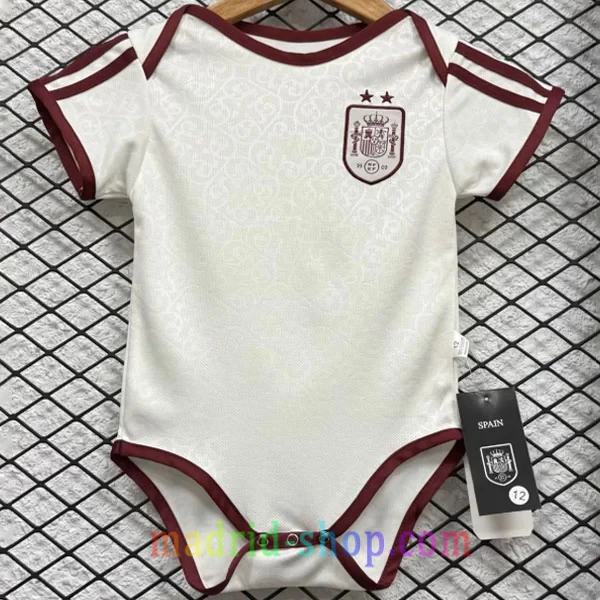 Body Bebé España 2 Estrellas Segunda Equipación 2026 Body Bebé España 2 Estrellas Segunda Equipación 2026