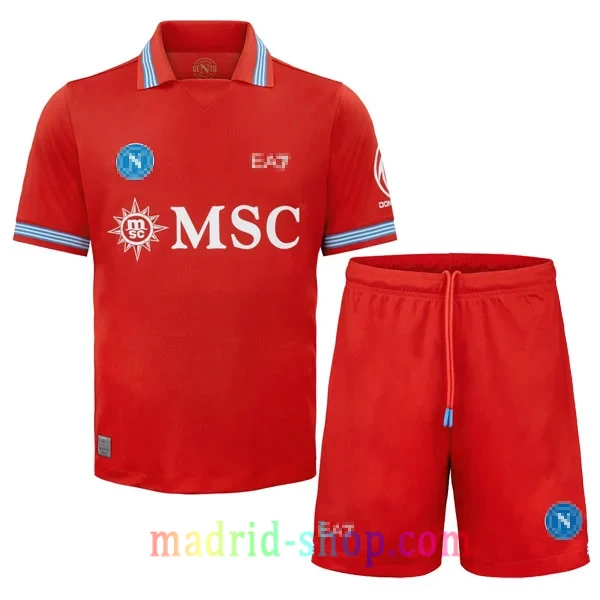 Camiseta Napoli Niño Tercera Equipación 2026-27 Camiseta Napoli Niño Tercera Equipación 2026-27