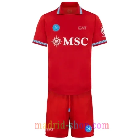 Camiseta Napoli Tercera Equipación 2026-27 Niño