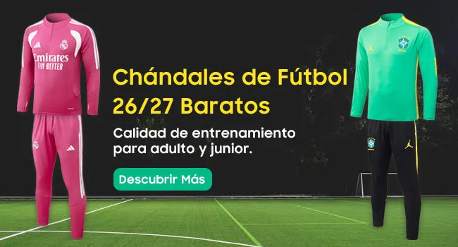 Banner Chándales de Fútbol 26-27 Baratos - Madrid-shop.com