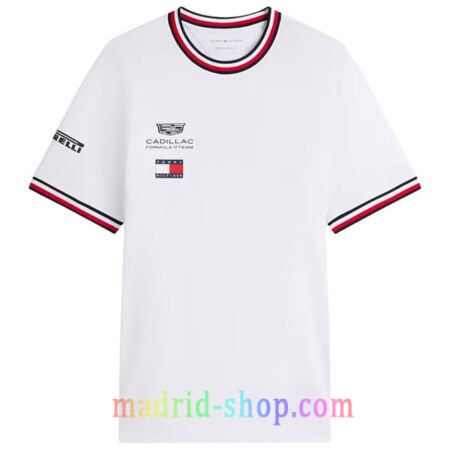 Camiseta Cadillac F1 Blanca