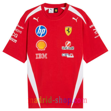 Camiseta Ferrari F1 2026 Rojo
