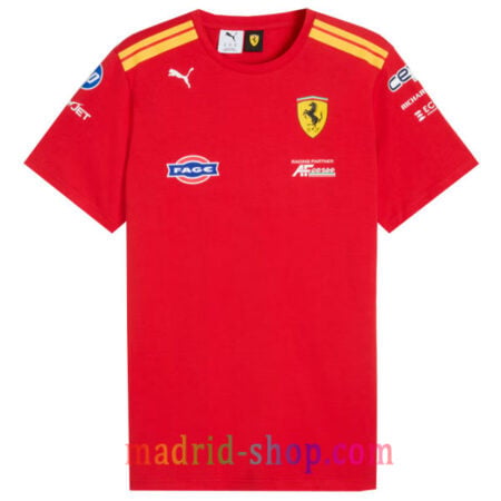 Camiseta Ferrari Hypercar 2026 Roja