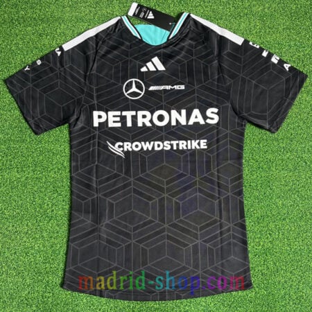 Camiseta Mercedes-AMG F1 2026 Negro Versión Jugador Kit