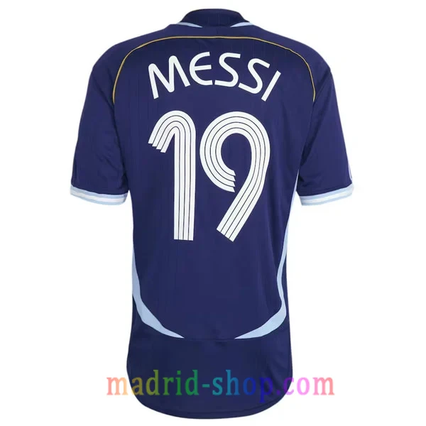 Camiseta Argentina Messi Segunda Equipación 2006 Azul Marino Camiseta Argentina Messi Segunda Equipación 2006 Azul Marino - Imagen 2