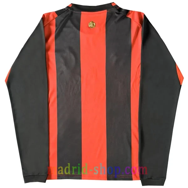 Camiseta Milan Primera Equipación 2026-27 Manga Larga Camiseta Milan Primera Equipación 2026-2027 Manga Larga