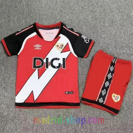 Camiseta Rayo Vallecano Segunda Equipación 26-27 Niño Rojo