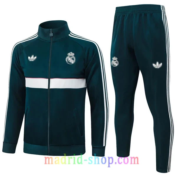 Chándal Real Madrid 2026-27 Verde Oscuro Chándal Real Madrid 2026-27 Verde Oscuro