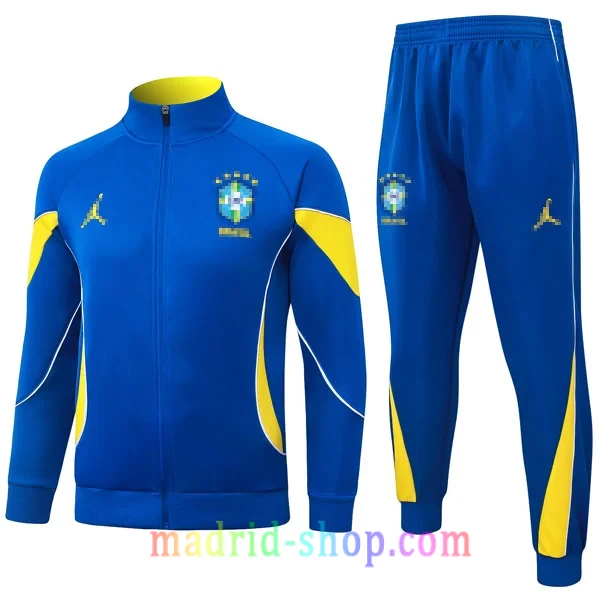 Chaqueta de Chándal Brasil Jordan 2026-27 Azul Chaqueta de Chándal Brasil Jordan 2026-27 Azul