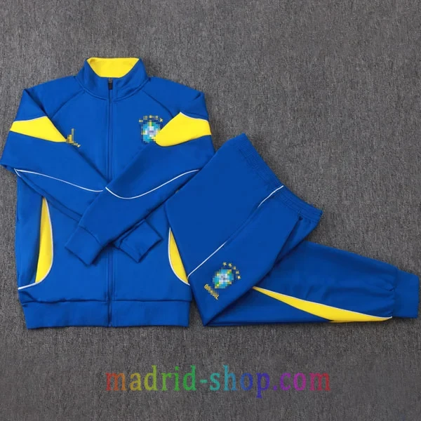 Chaqueta de Chándal Brasil Jordan 2026-27 Azul Chaqueta de Chándal Brasil Jordan 26-27 Azul