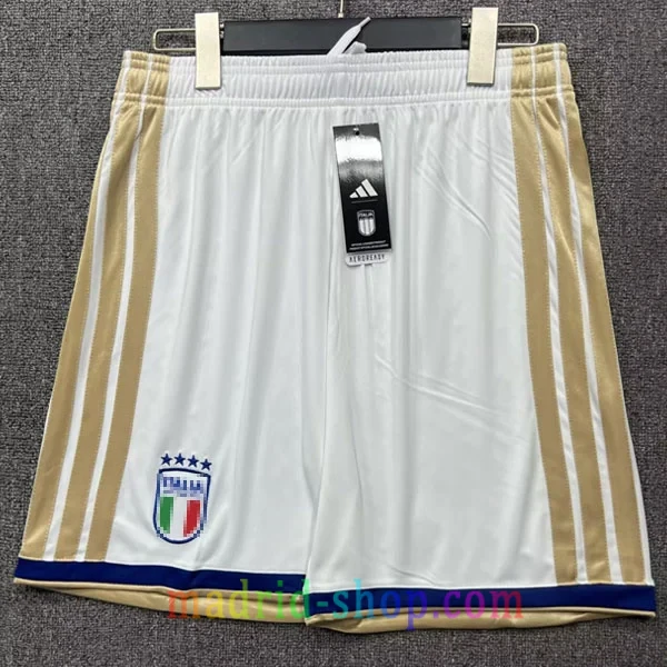Pantalón Corto Italia Primera Equipación 2026 Blanco Pantalón Corto Italia Primera Equipación 2026 Blanco