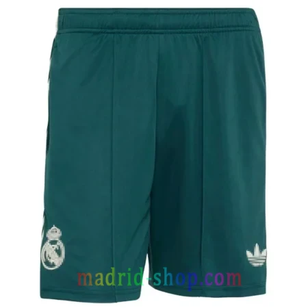 Pantalón Corto Real Madrid Segunda Equipación 2026-27 Verde Oscuro