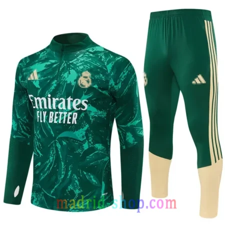 Sudadera Entrenamiento Real Madrid 2026-27 Niño Verde