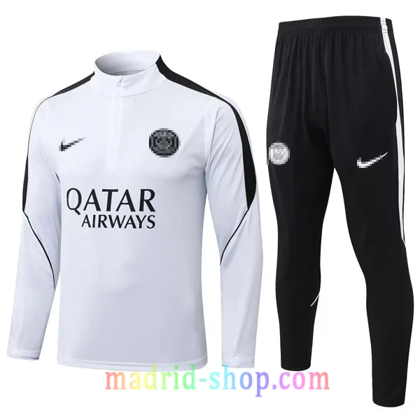 Sudadera de Entrenamiento PSG 2026-27 Blanco y Negro Sudadera de Entrenamiento PSG 2026-27 Blanco y Negro