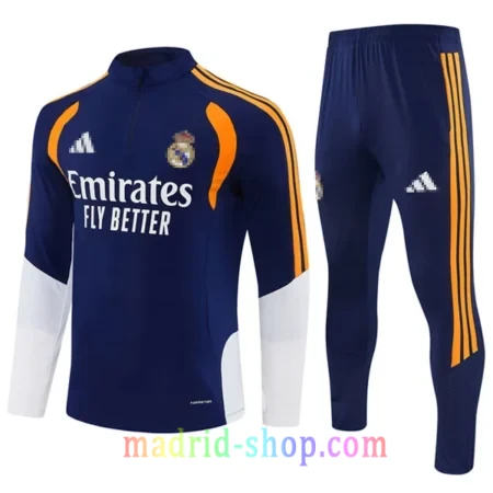 Sudadera de Entrenamiento Real Madrid 2026-27 Azul Marino y Amarillo