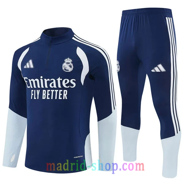 Sudadera de Entrenamiento Real Madrid 2026-27 Azul Marino Sudadera de Entrenamiento Real Madrid 2026-27 Azul Marino