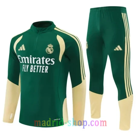 Sudadera de Entrenamiento Real Madrid 2026-27 Niño Verde