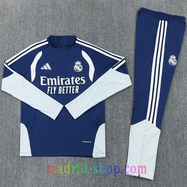 Sudadera de Entrenamiento Real Madrid 2026-27 Azul Marino Sudadera de Entrenamiento Real Madrid 26-27 Azul Marino