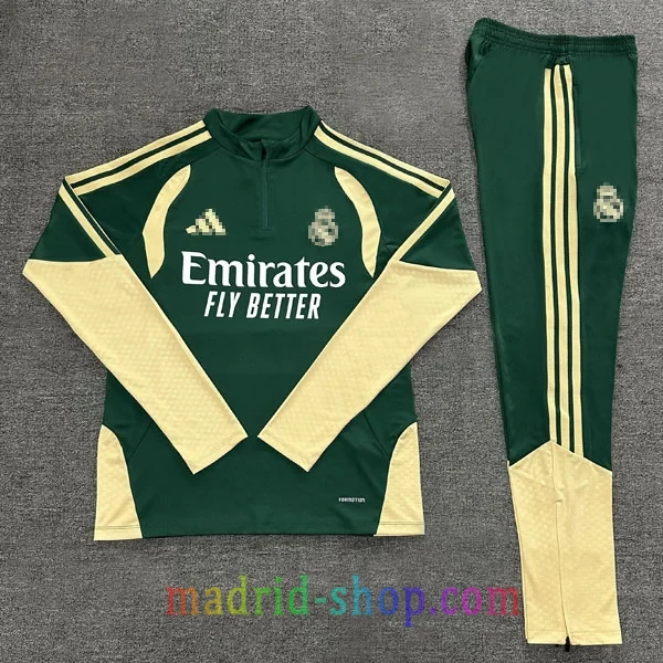 Sudadera de Entrenamiento Real Madrid 2026-27 Niño Verde Sudadera de Entrenamiento Real Madrid 26-27 Niño Verde